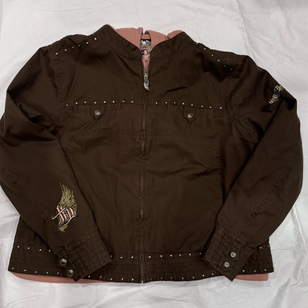 Harley Davidson women 3 in 1 jacket. 1W